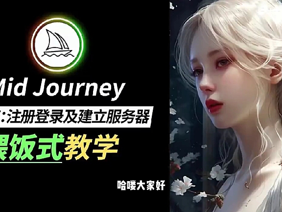 MJ保姆级教程 Midjourney新手小白零基础入门到商业实战教程-第2节:注册登录与服务器的建立
