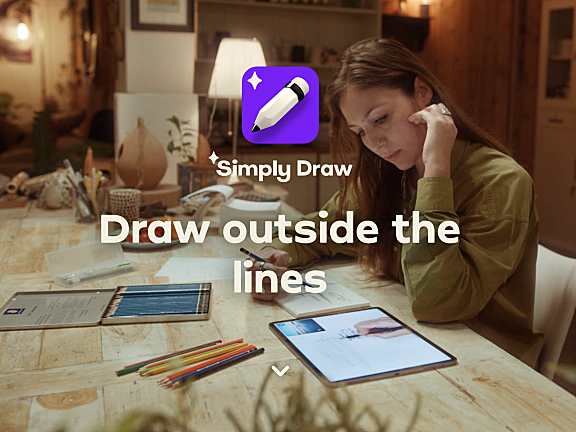 Simply Draw:通过人工智能帮助所有初学者学会绘图的APP