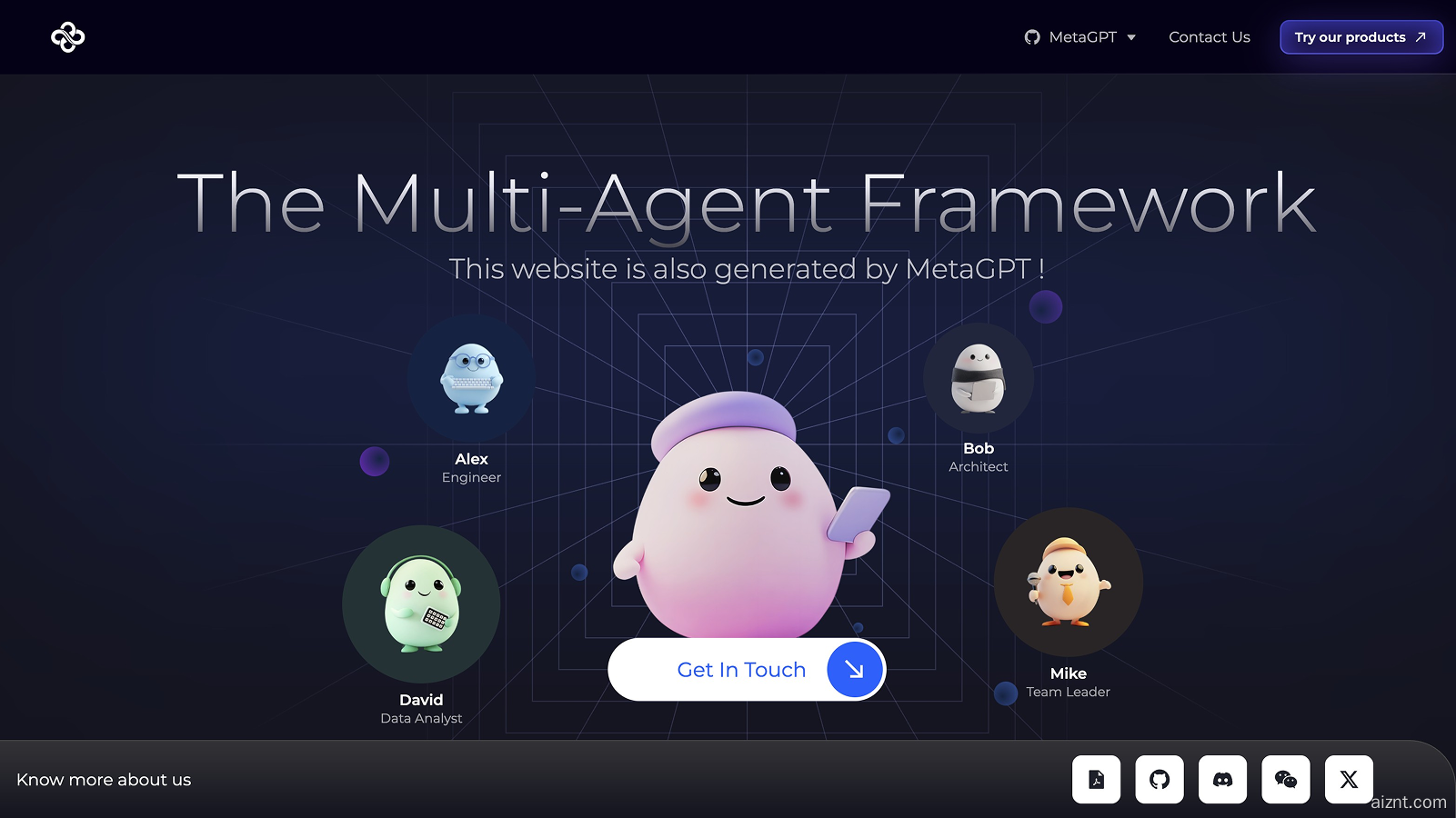 MGX (MetaGPT X)截图